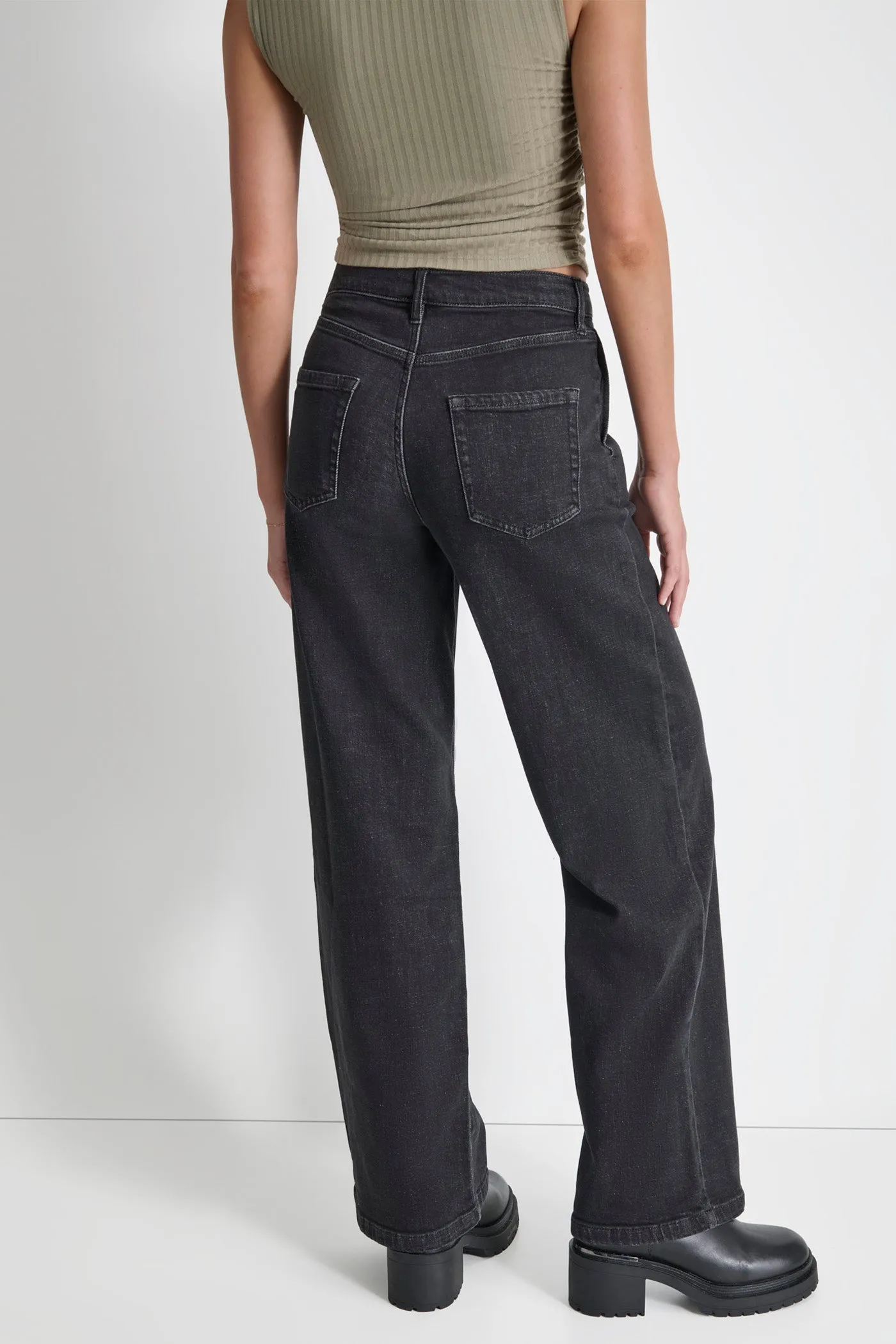 FRONT PLEAT WIDE LEG TROUSER sold by DKNY product image thumbnail 2