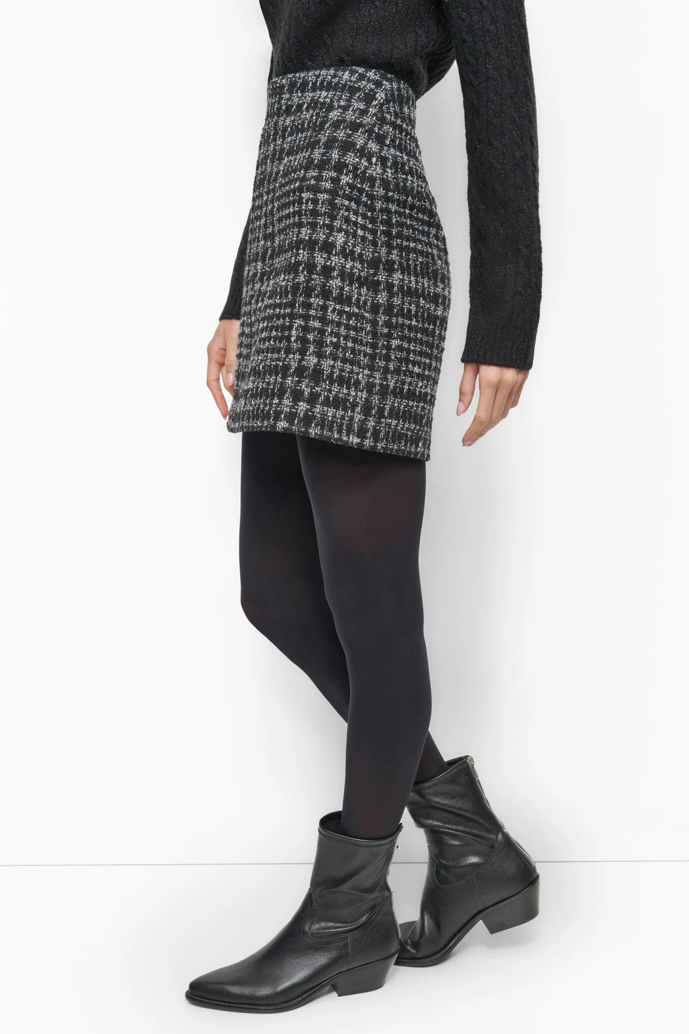 ZIP FRONT MINI SKIRT sold by DKNY product image thumbnail 5