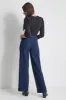 HIGH RISE WIDE LEG TROUSER sold by DKNY