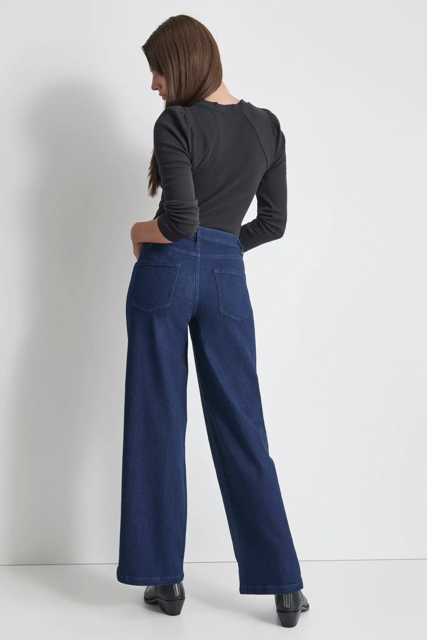 HIGH RISE WIDE LEG TROUSER sold by DKNY product image thumbnail 4