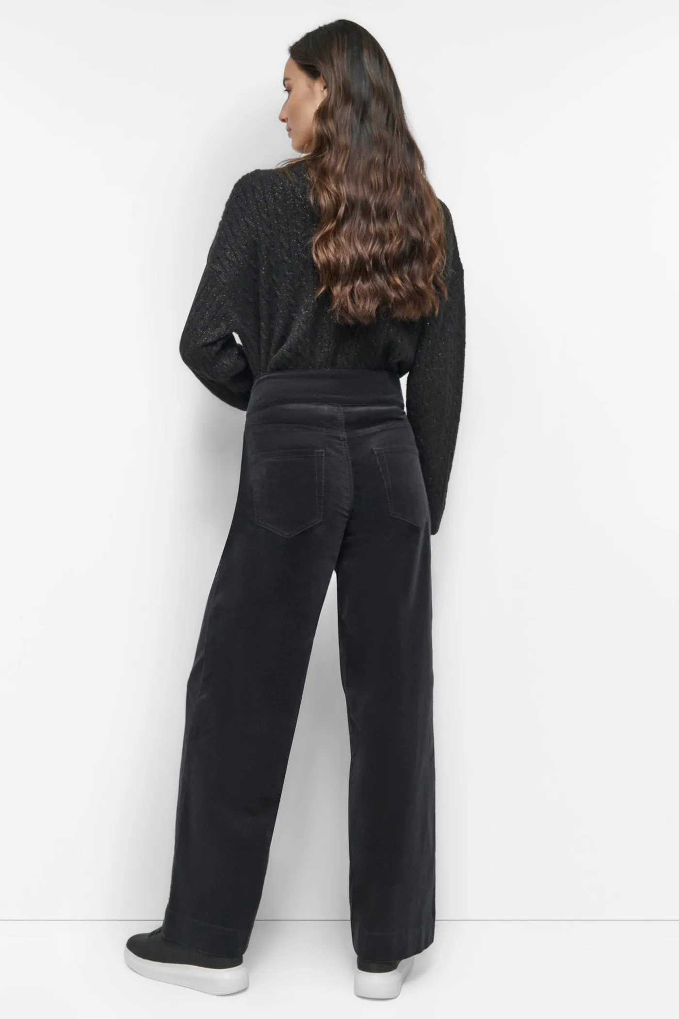CORDUROY WIDE LEG PANT sold by DKNY product image thumbnail 4