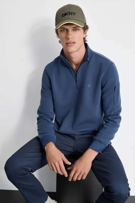 NOAH QUARTER ZIP made by DKNY