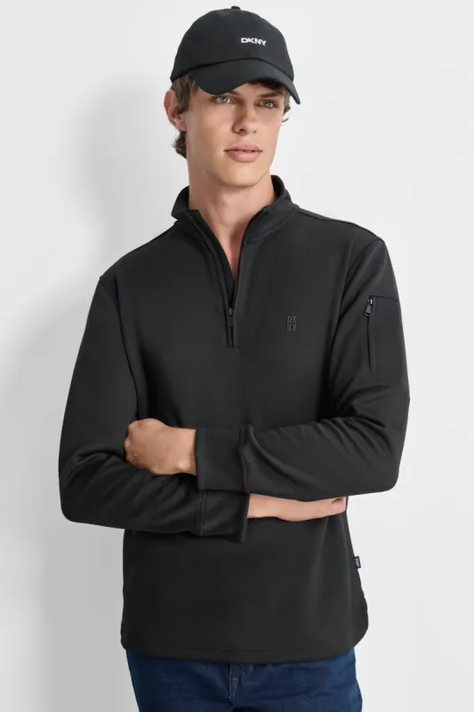 NOAH QUARTER ZIP made by DKNY