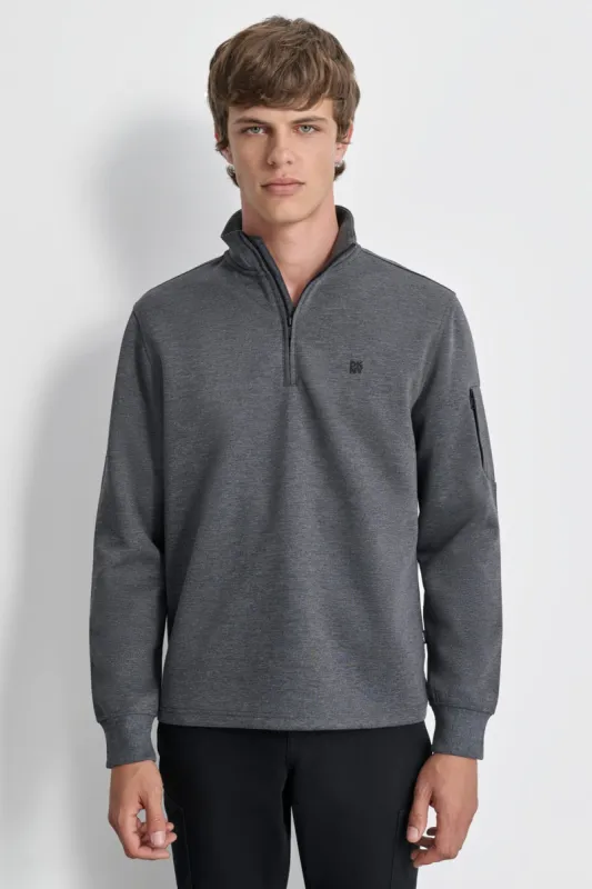 NOAH QUARTER ZIP made by DKNY