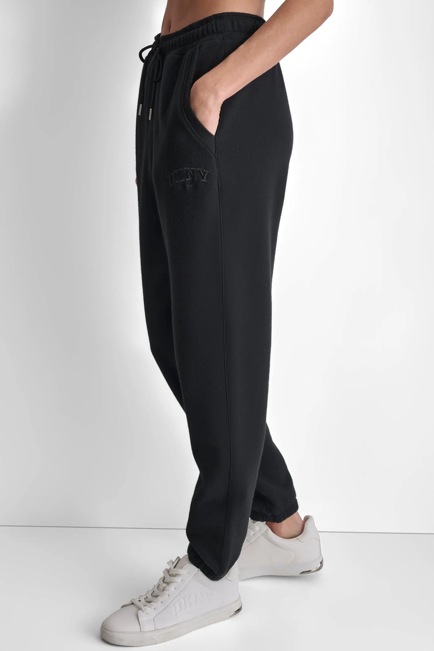 VARSITY LOGO RELAXED JOGGER sold by DKNY product image thumbnail 4