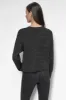 CABLE CROPPED CREW NECK SWEATER sold by DKNY