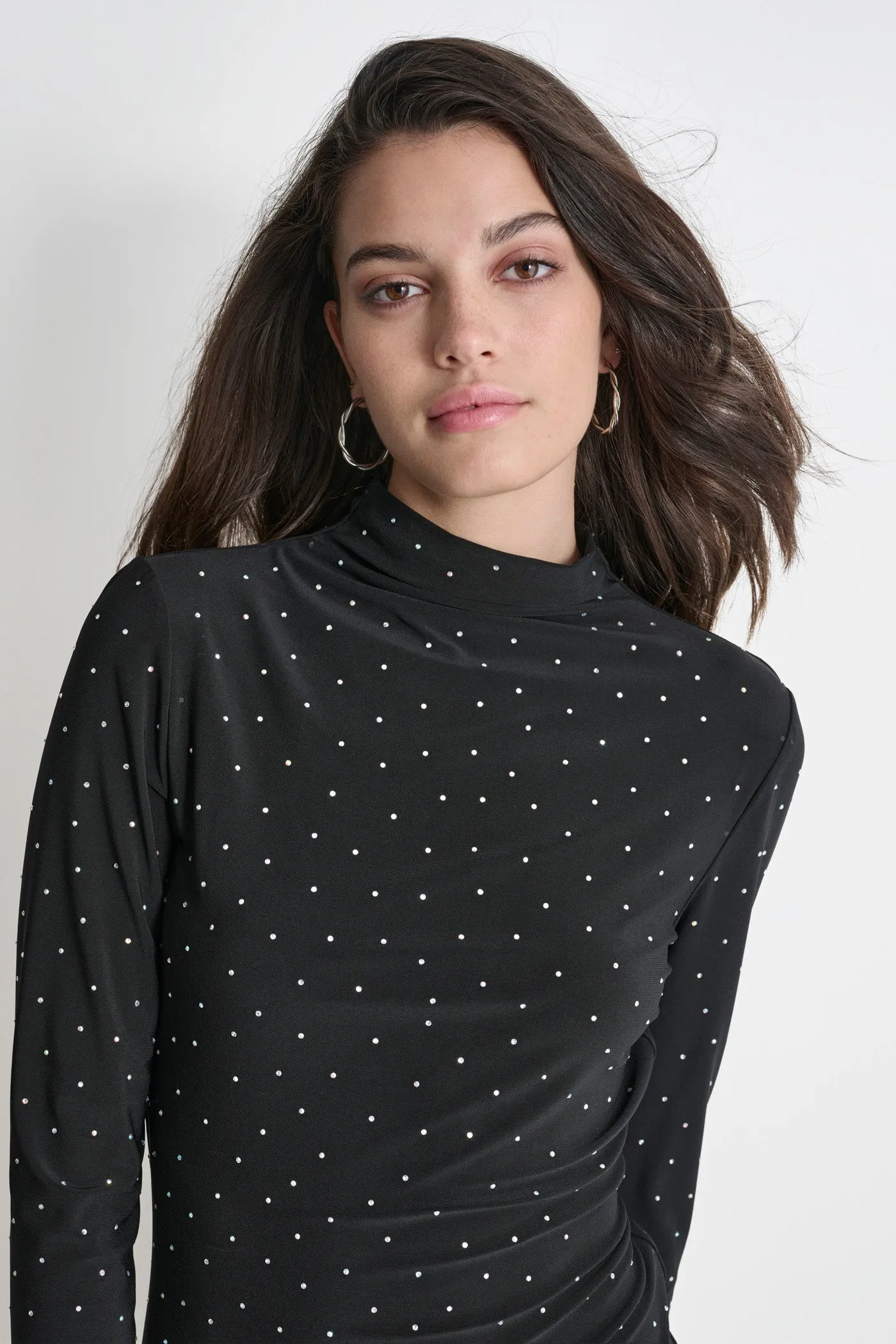 CRYSTAL EMBELLISHED DRESS sold by DKNY product image thumbnail 5