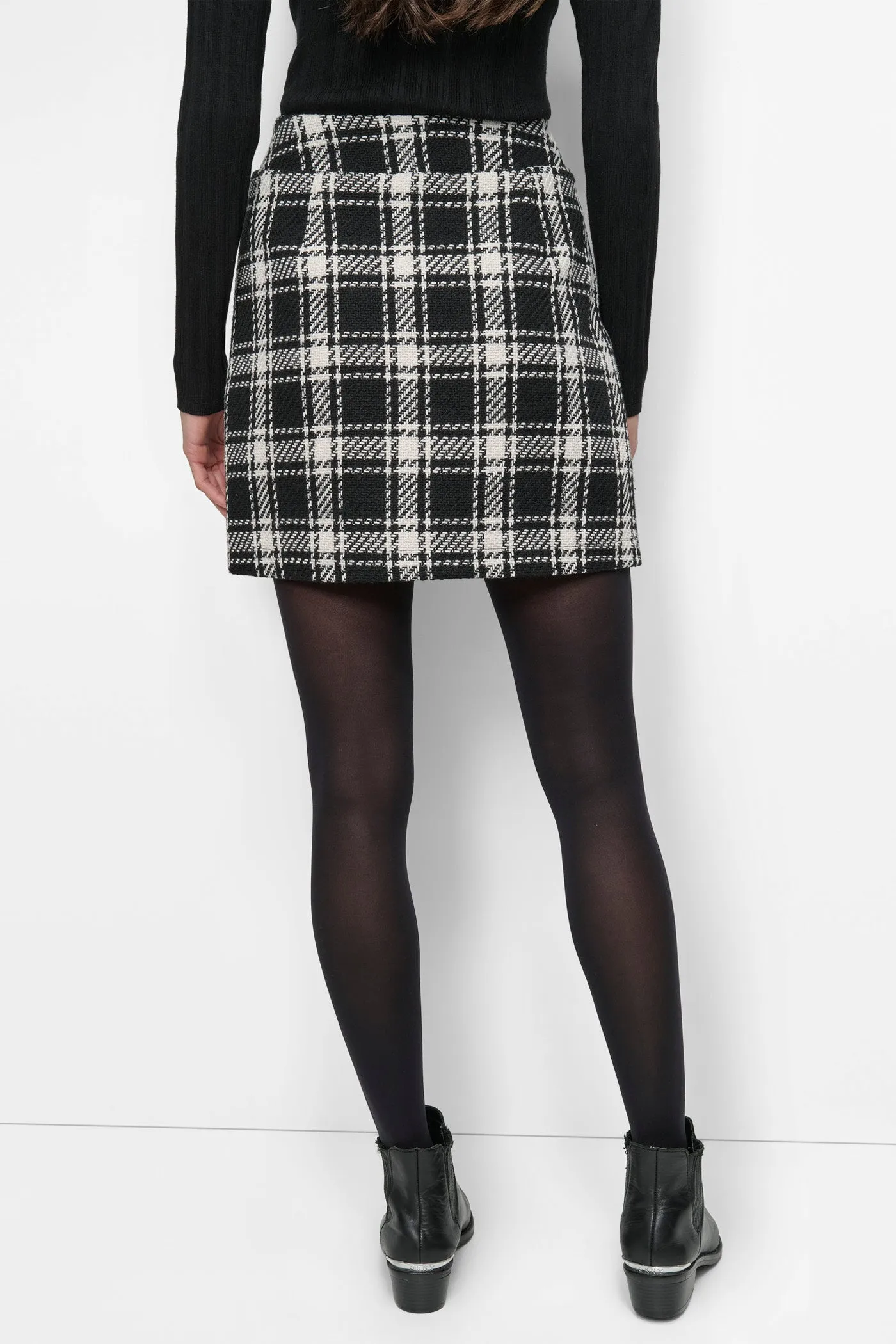 ZIP FRONT MINI SKIRT sold by DKNY product image thumbnail 2