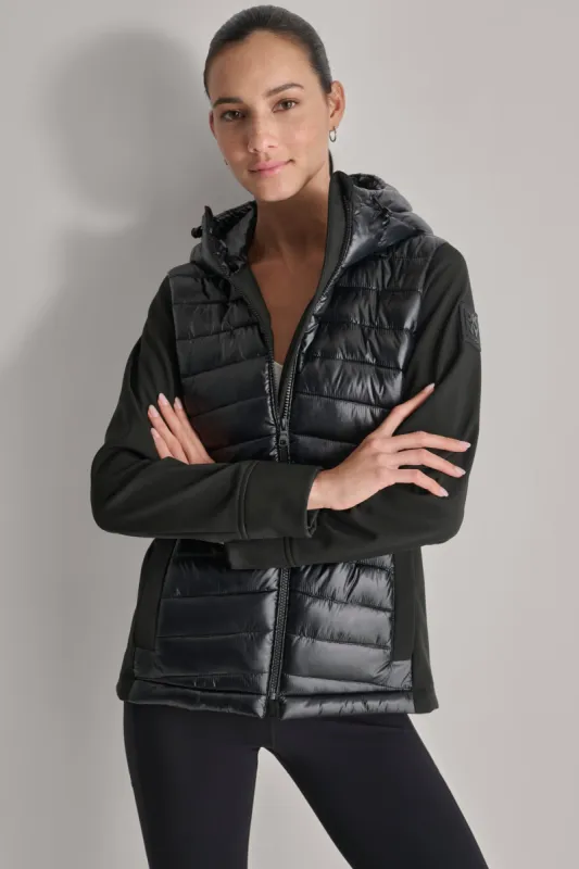 FULL ZIP SOFT SHELL JACKET sold by DKNY