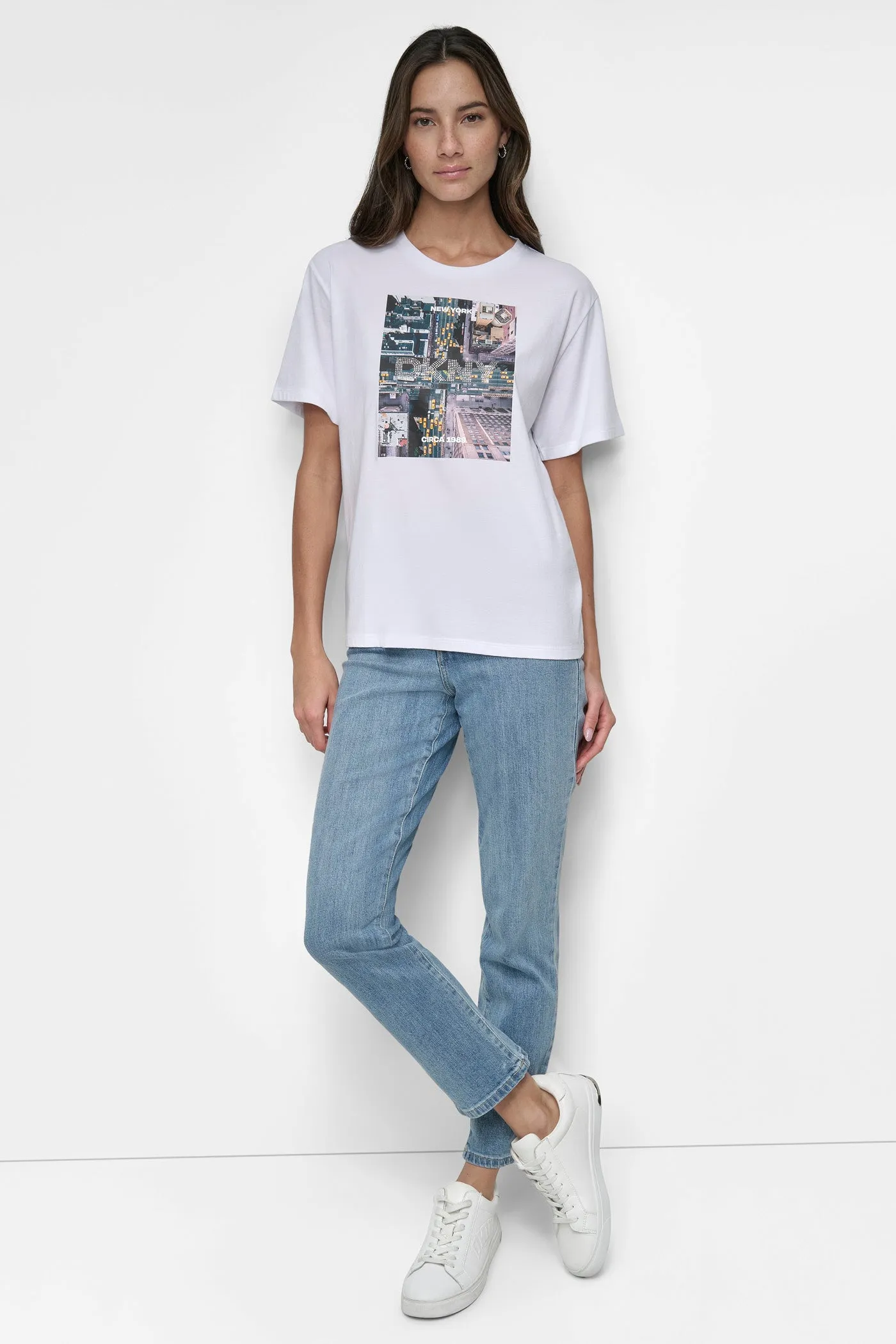DKNY AERIAL PHOTOREAL TEE sold by DKNY product image thumbnail 5