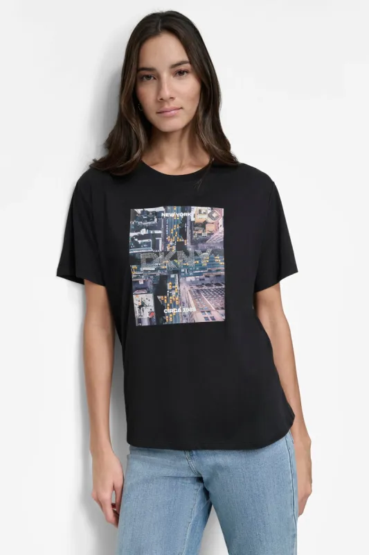 DKNY AERIAL PHOTOREAL TEE made by DKNY