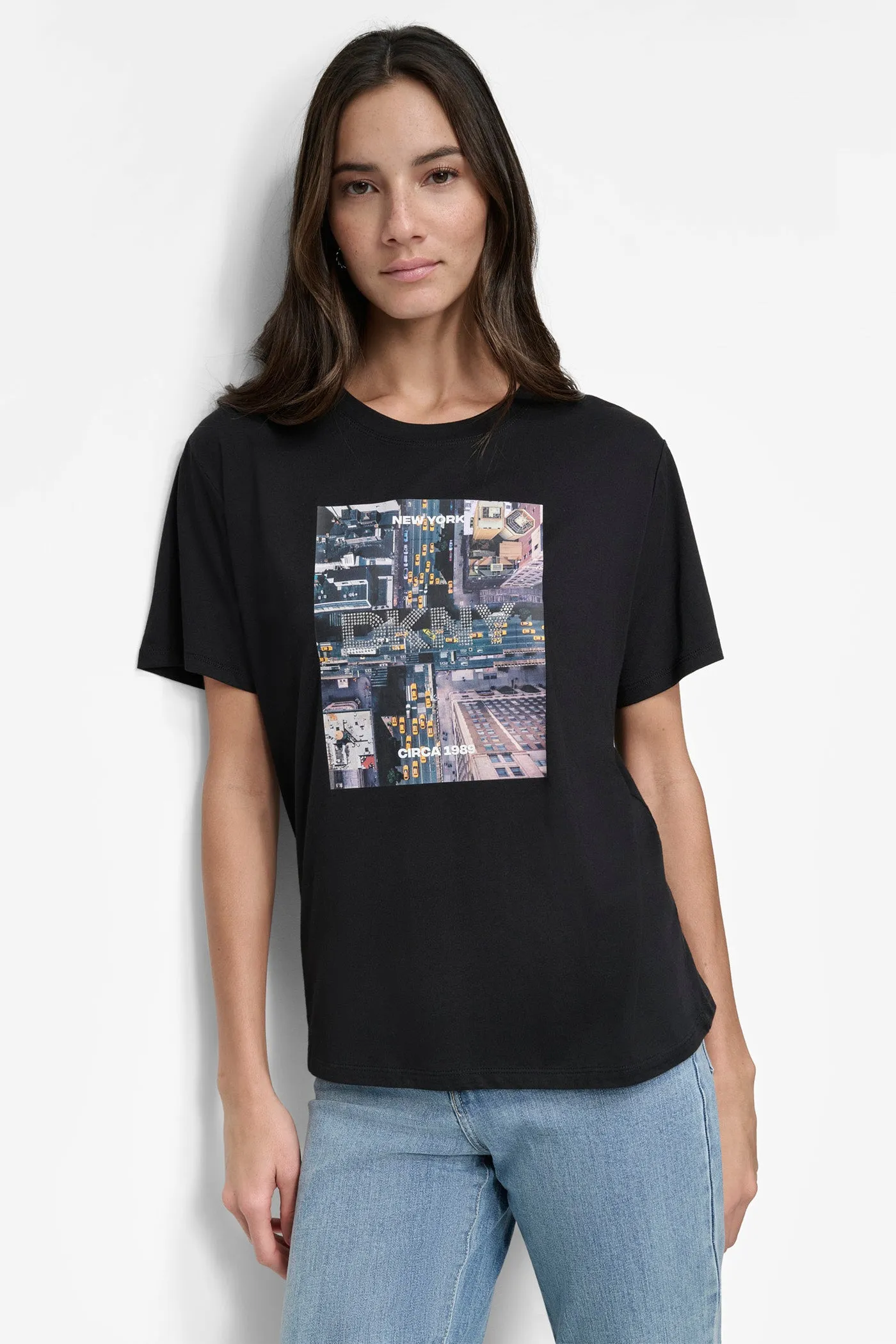 DKNY AERIAL PHOTOREAL TEE sold by DKNY