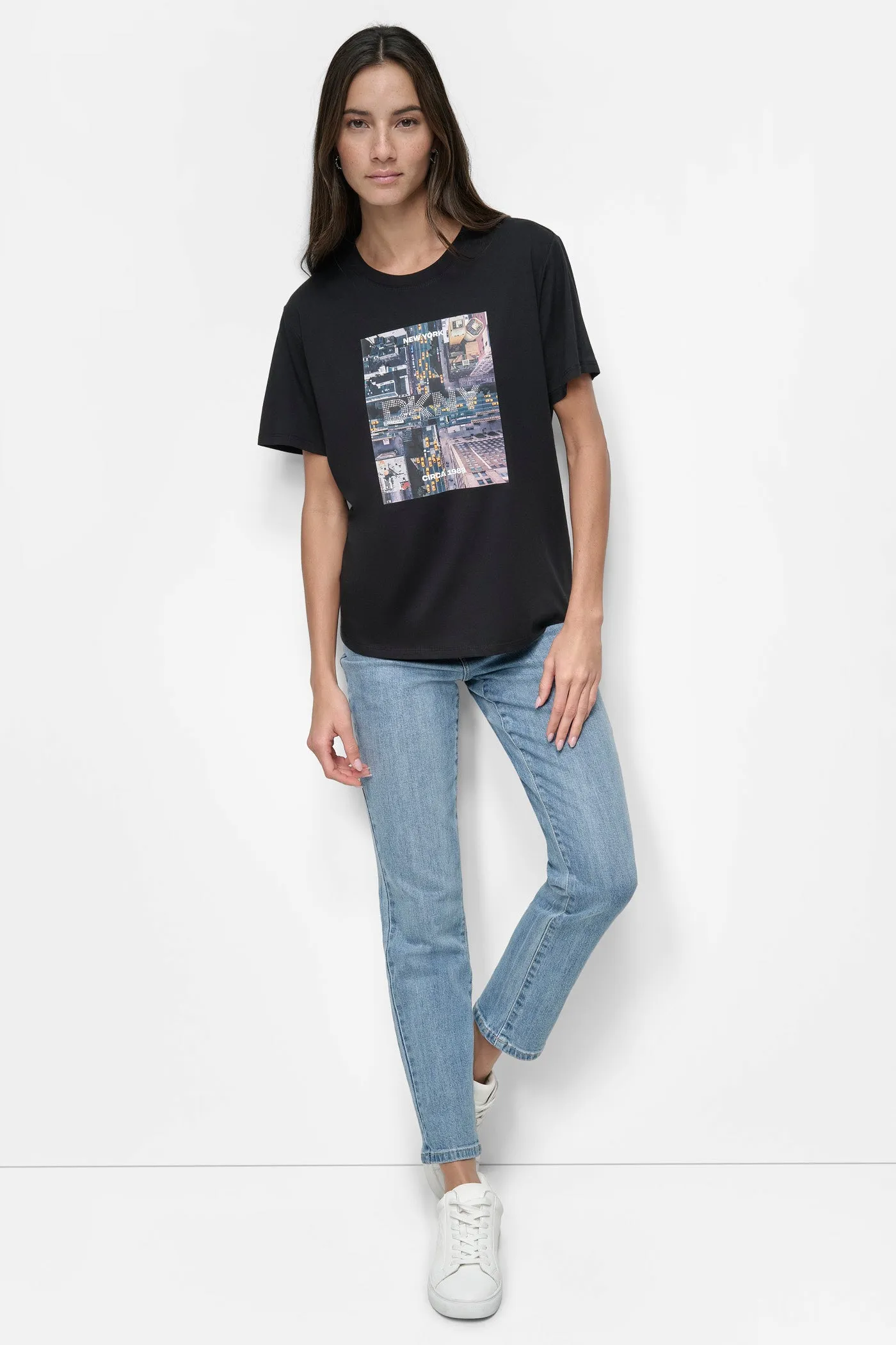 DKNY AERIAL PHOTOREAL TEE sold by DKNY product image thumbnail 5
