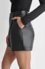 FAUX LEATHER SHORTS sold by DKNY