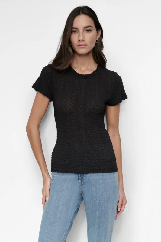 PEBBLE LACE TOP sold by DKNY