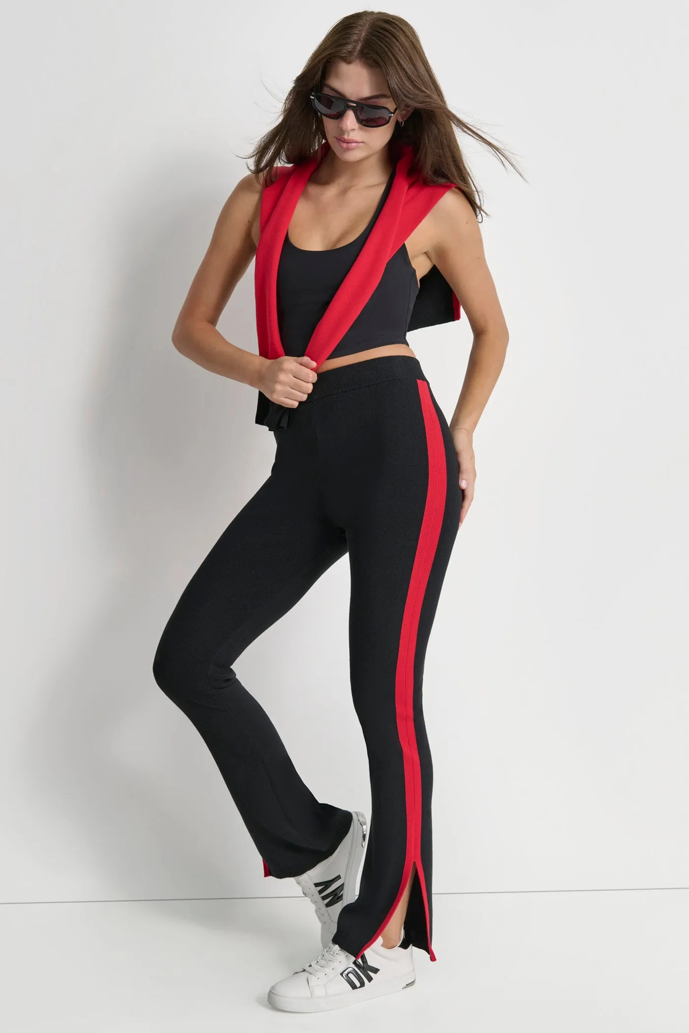 APRES SKI HIGH WAIST FLARE PANT sold by DKNY product image thumbnail 3