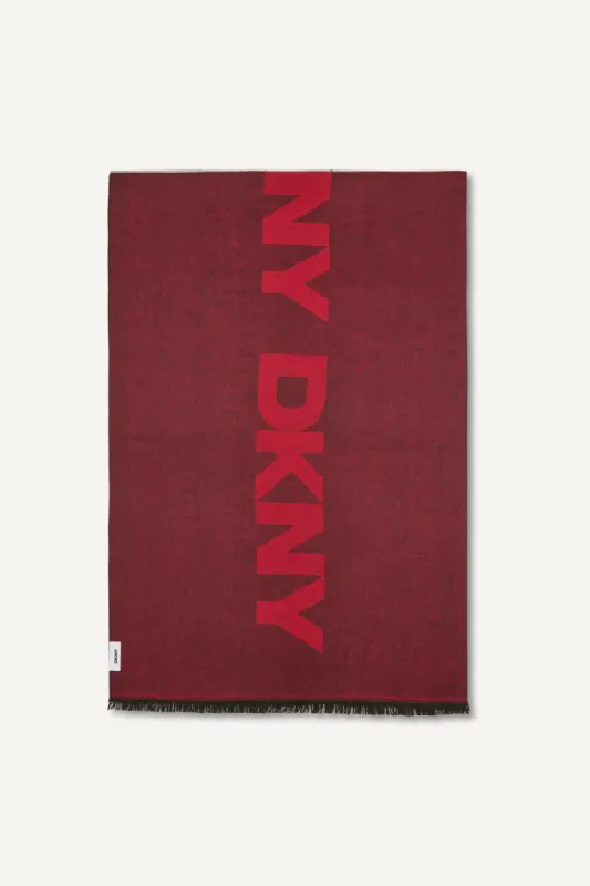 DKNY LOGO SCARF sold by DKNY
