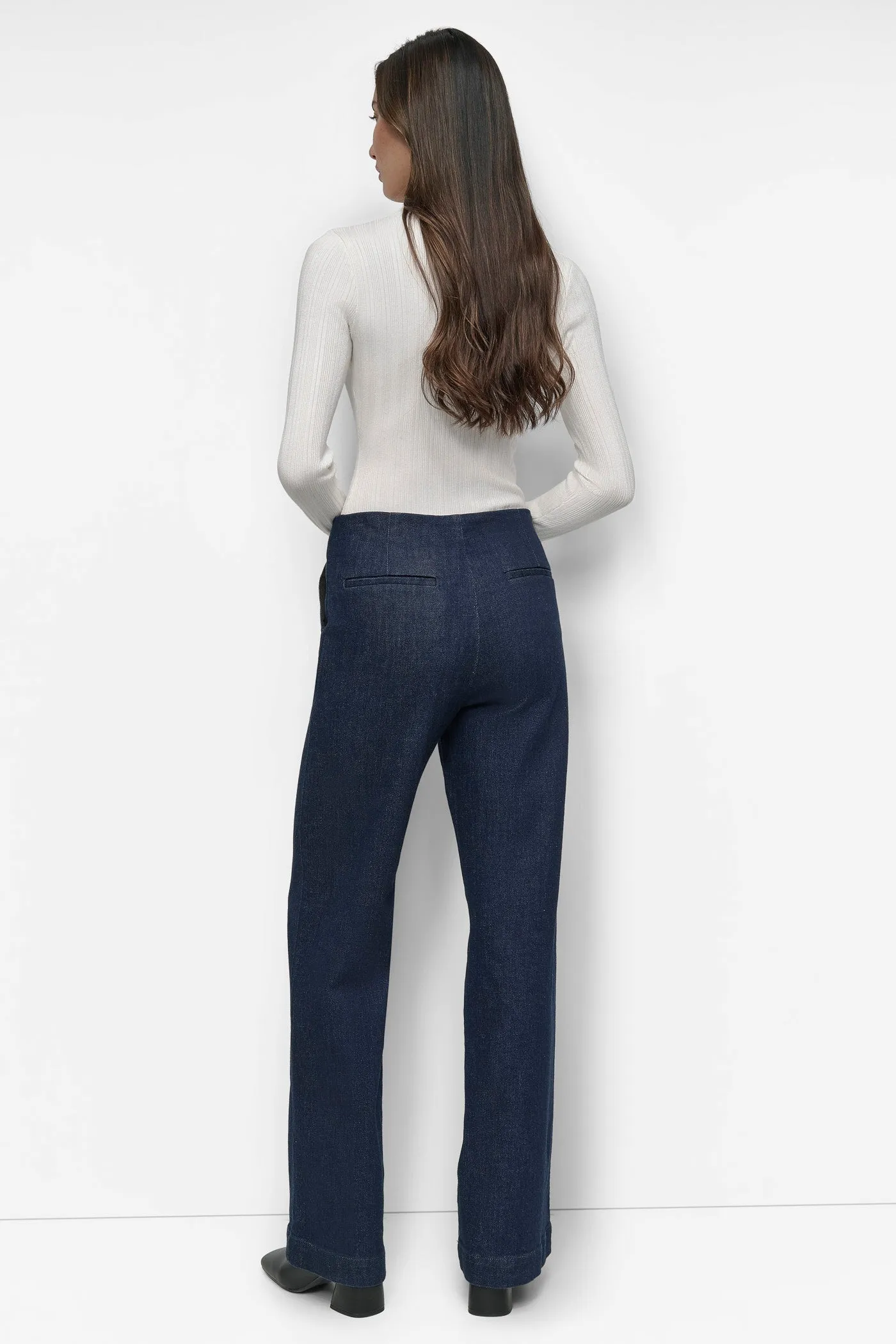 HIGH RISE BANDLESS TROUSER sold by DKNY product image thumbnail 5