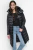DOWN FILL HOODED ZIP FRONT QUILTED PUFFER sold by DKNY