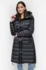 DOWN FILL HOODED ZIP FRONT QUILTED PUFFER sold by DKNY