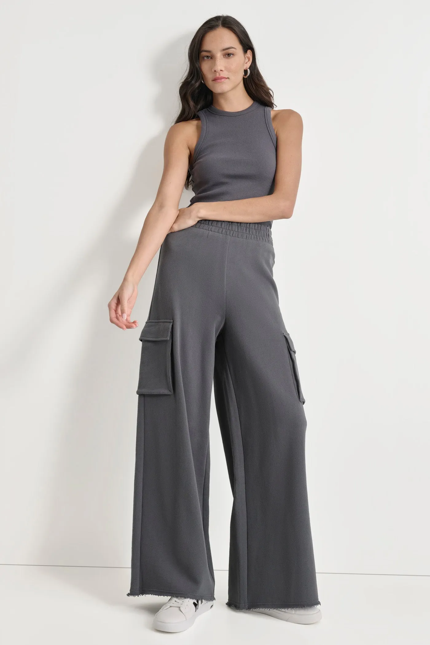 CARGO WIDE LEG PANTS sold by DKNY product image thumbnail 3