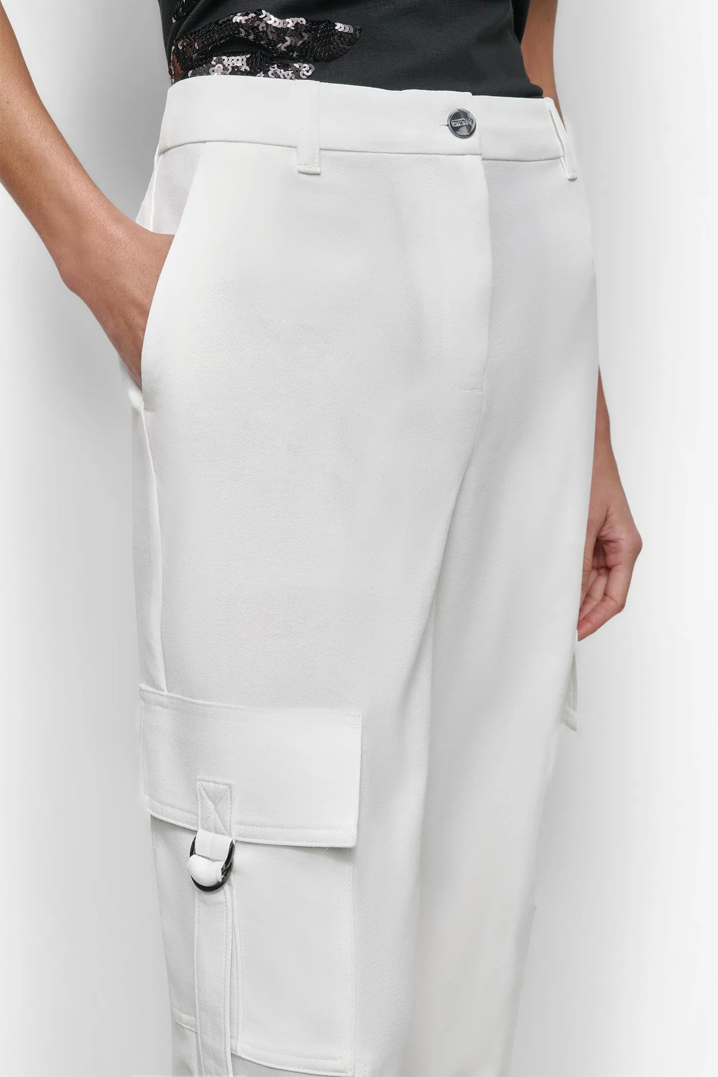 SATIN CARGO PANT sold by DKNY product image thumbnail 5