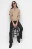MOCK NECK HALF ZIP FRONT TOP sold by DKNY