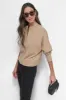 MOCK NECK HALF ZIP FRONT TOP sold by DKNY