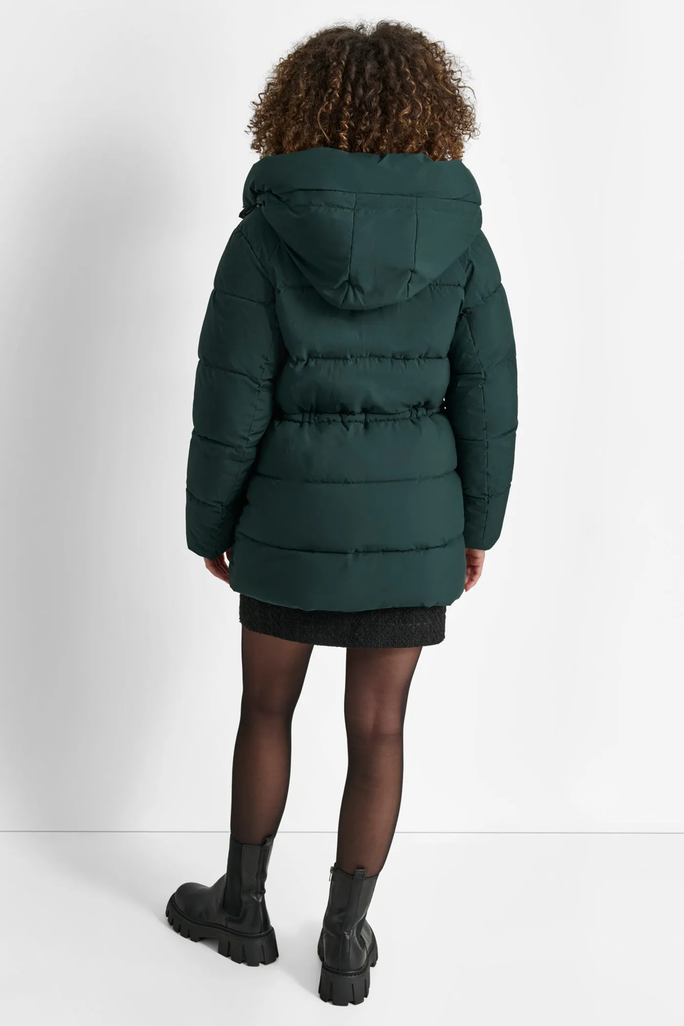 MID LENGTH LUSH PUFFER JACKET sold by DKNY product image thumbnail 2