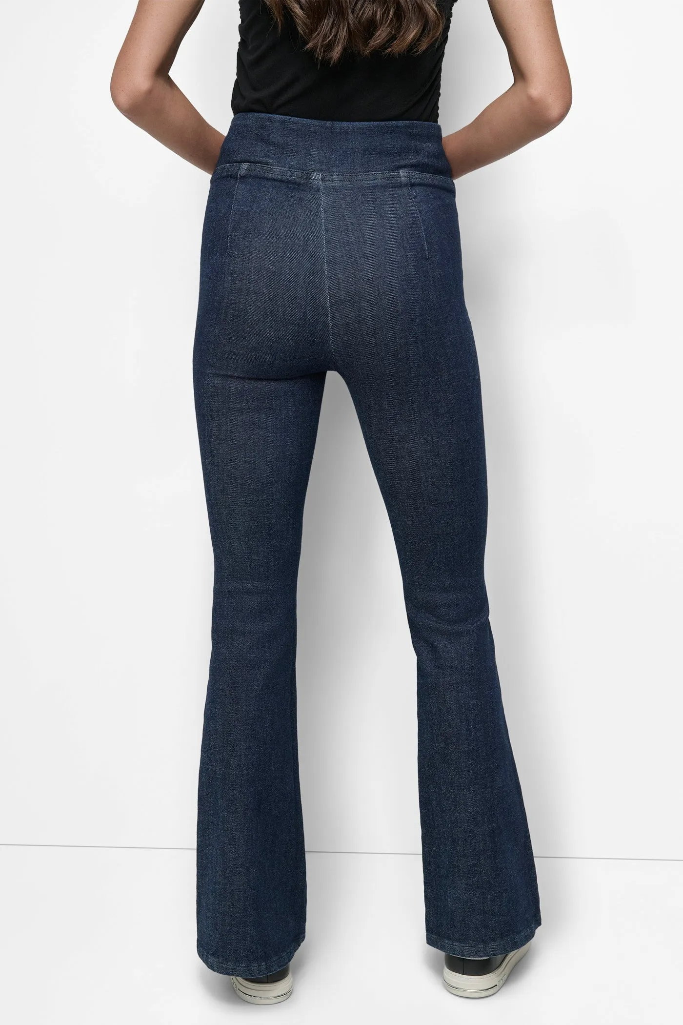HIGH RISE PULL ON FLARE PANT sold by DKNY product image thumbnail 2
