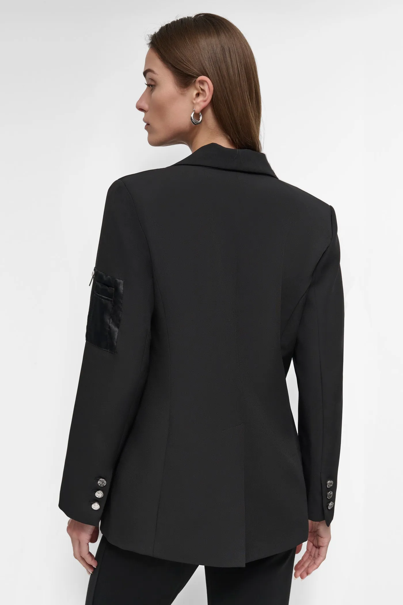 PONTE TWILL BLAZER sold by DKNY product image thumbnail 2