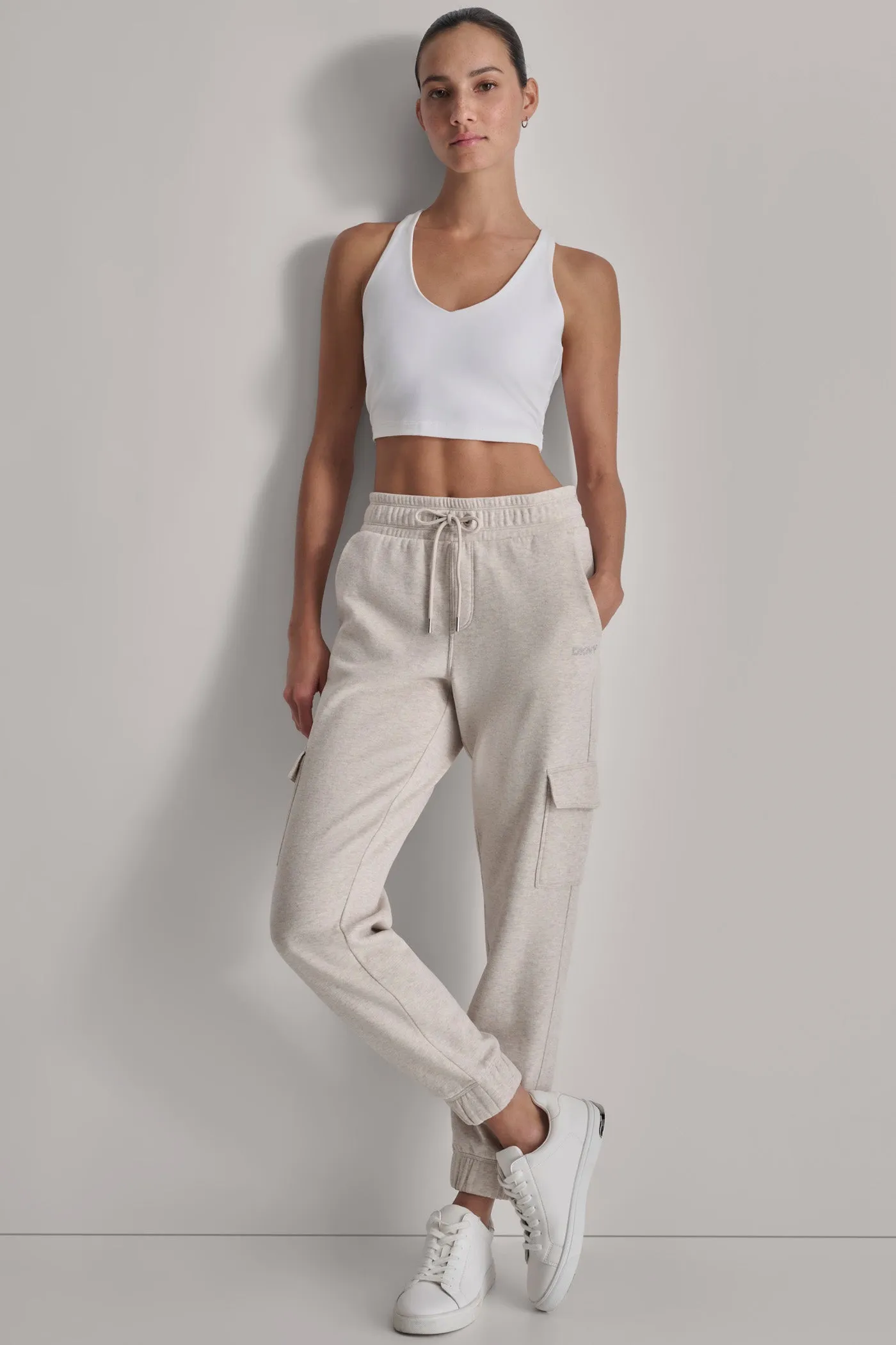 MINI STUD LOGO JOGGER WITH CARGO POCKETS sold by DKNY product image thumbnail 3