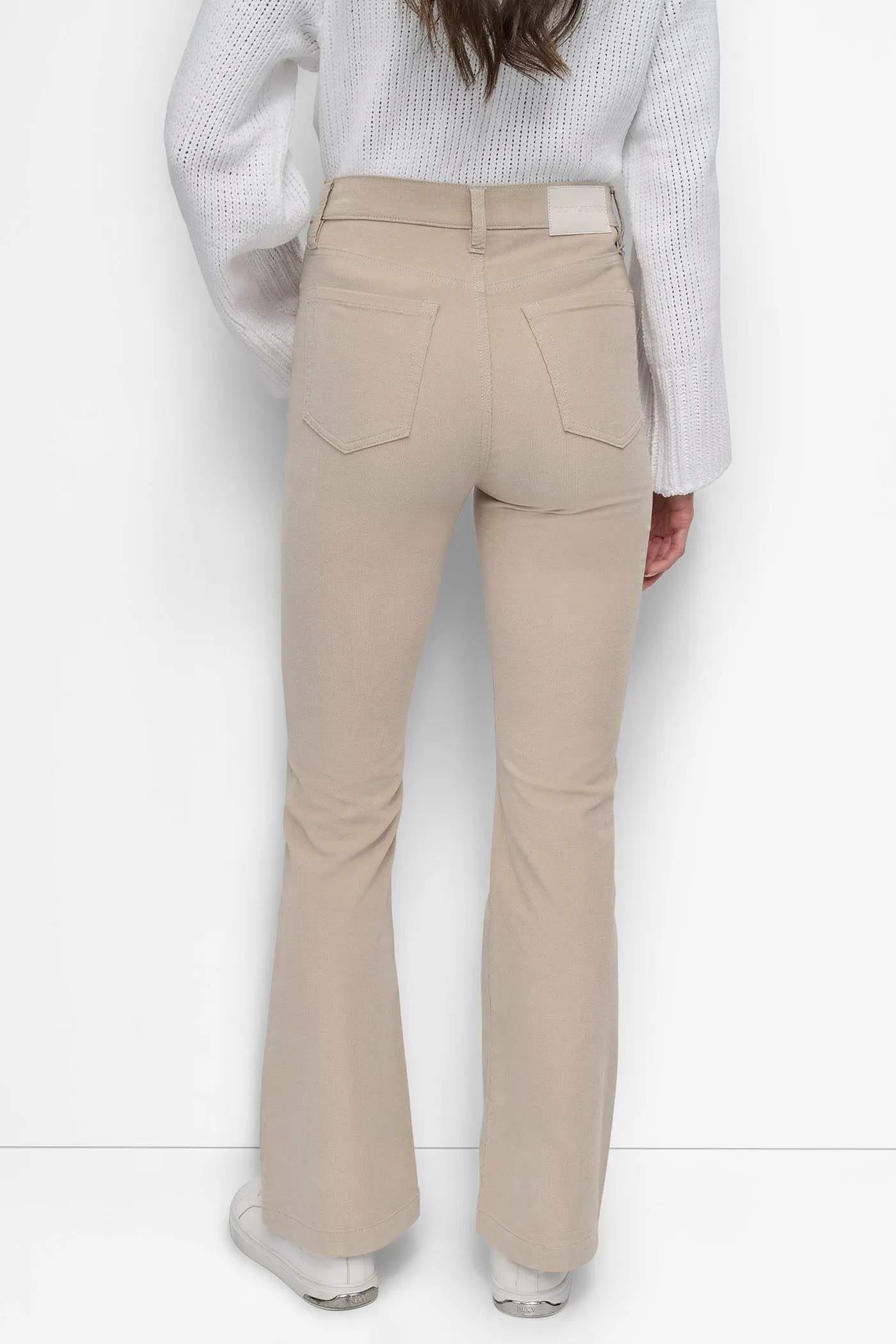 CORDUROY HIGH RISE FLARE PANT sold by DKNY product image thumbnail 2