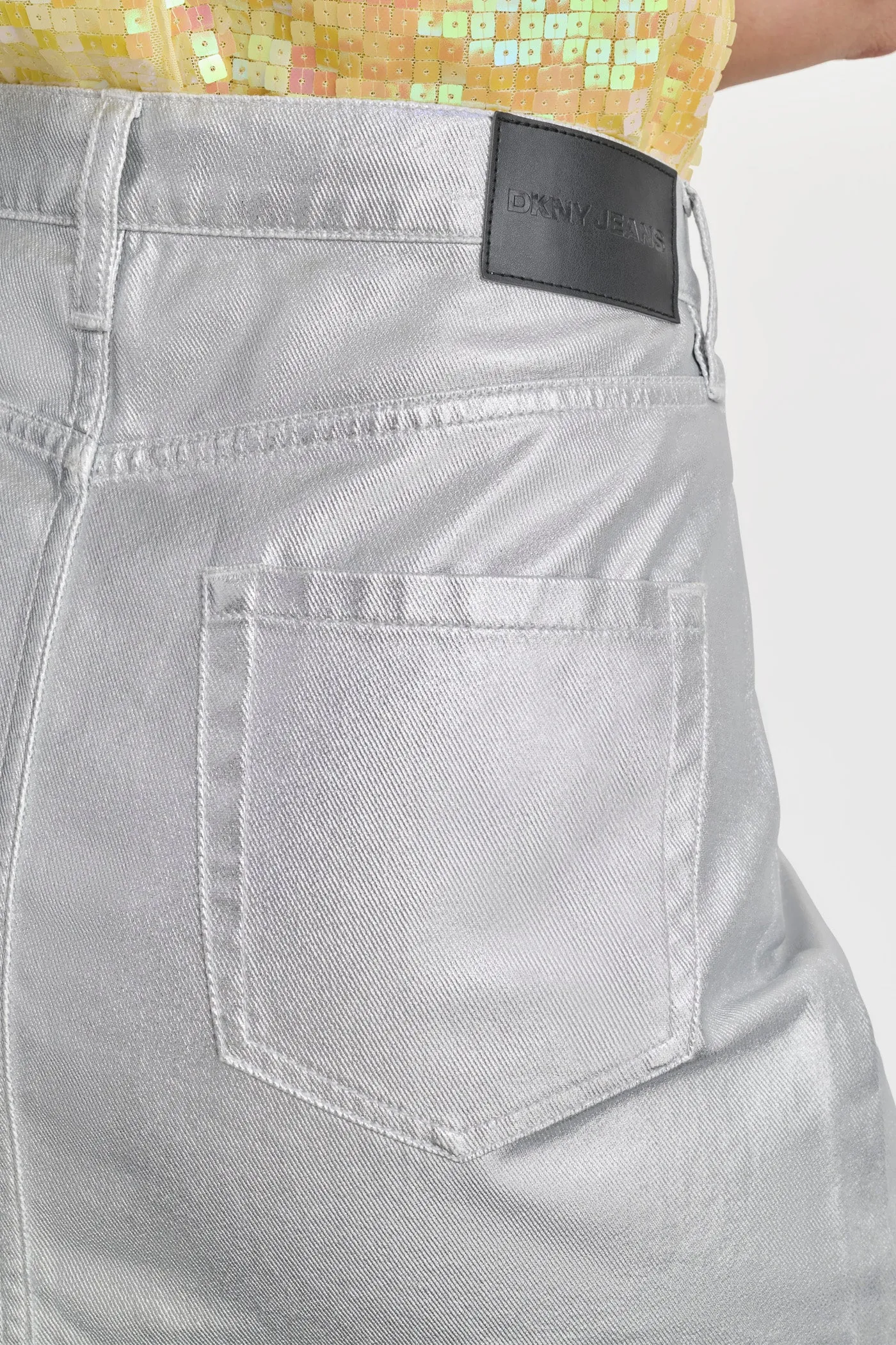 HIGH WAIST DENIM SKIRT sold by DKNY product image thumbnail 5