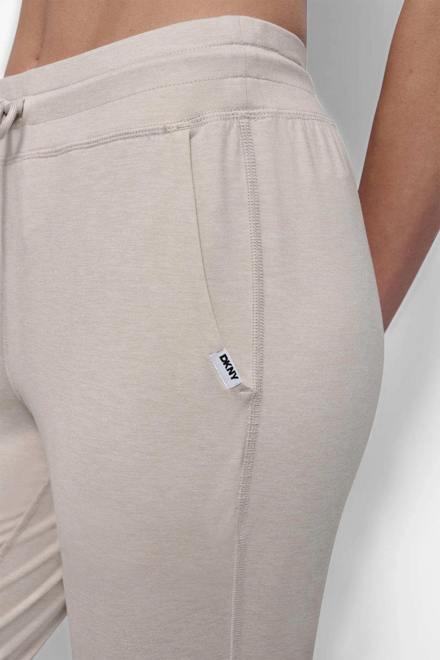 CROPPED HIGH-RISE SLIM JOGGER sold by DKNY product image thumbnail 5