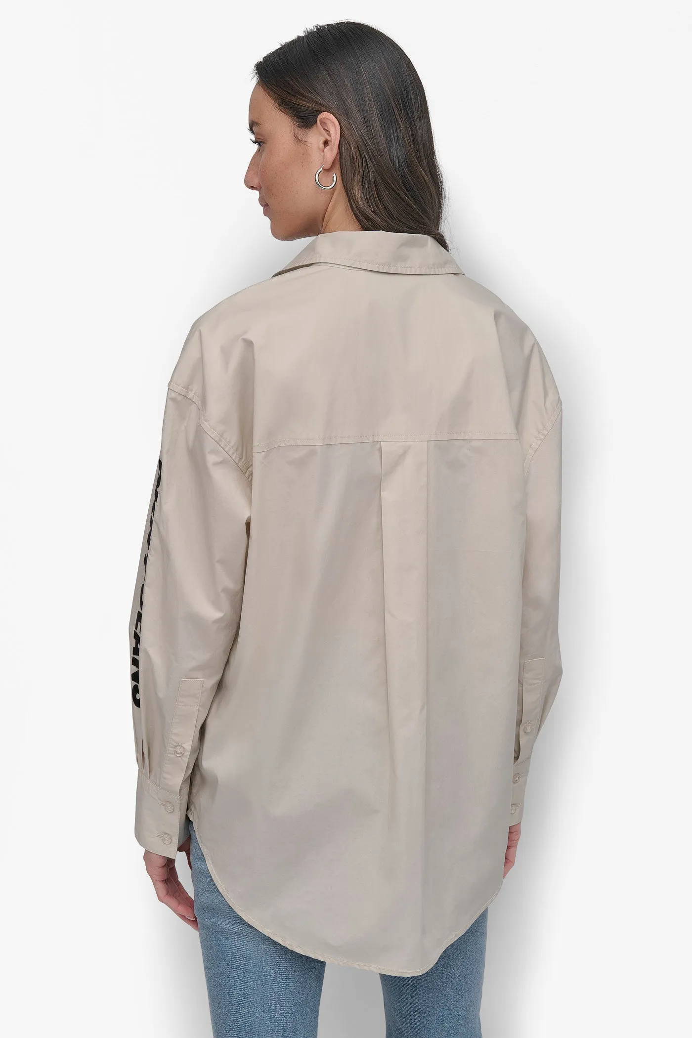 DKNY JEANS POPLIN BUTTON DOWN sold by DKNY product image thumbnail 2