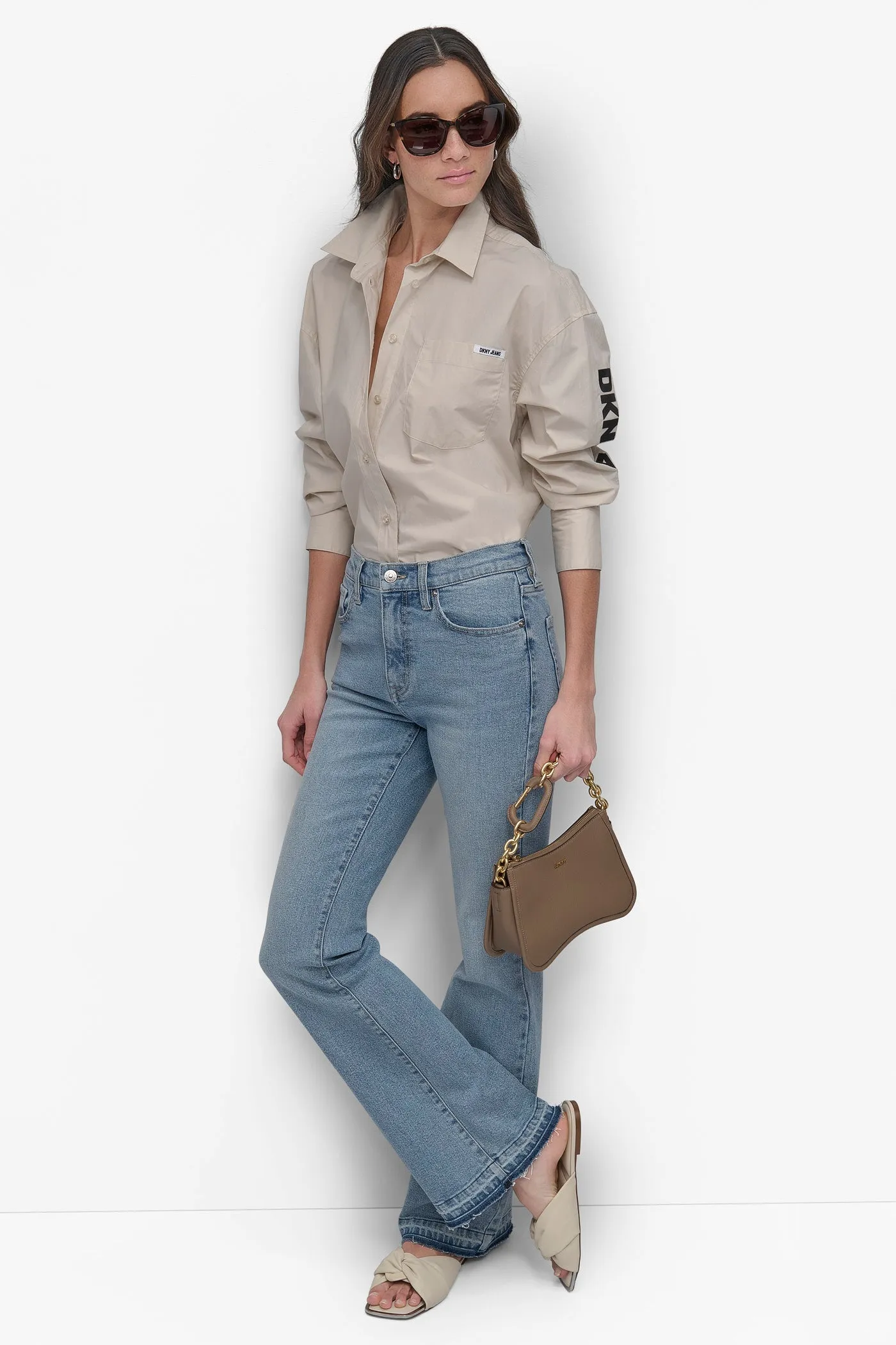 DKNY JEANS POPLIN BUTTON DOWN sold by DKNY product image thumbnail 4