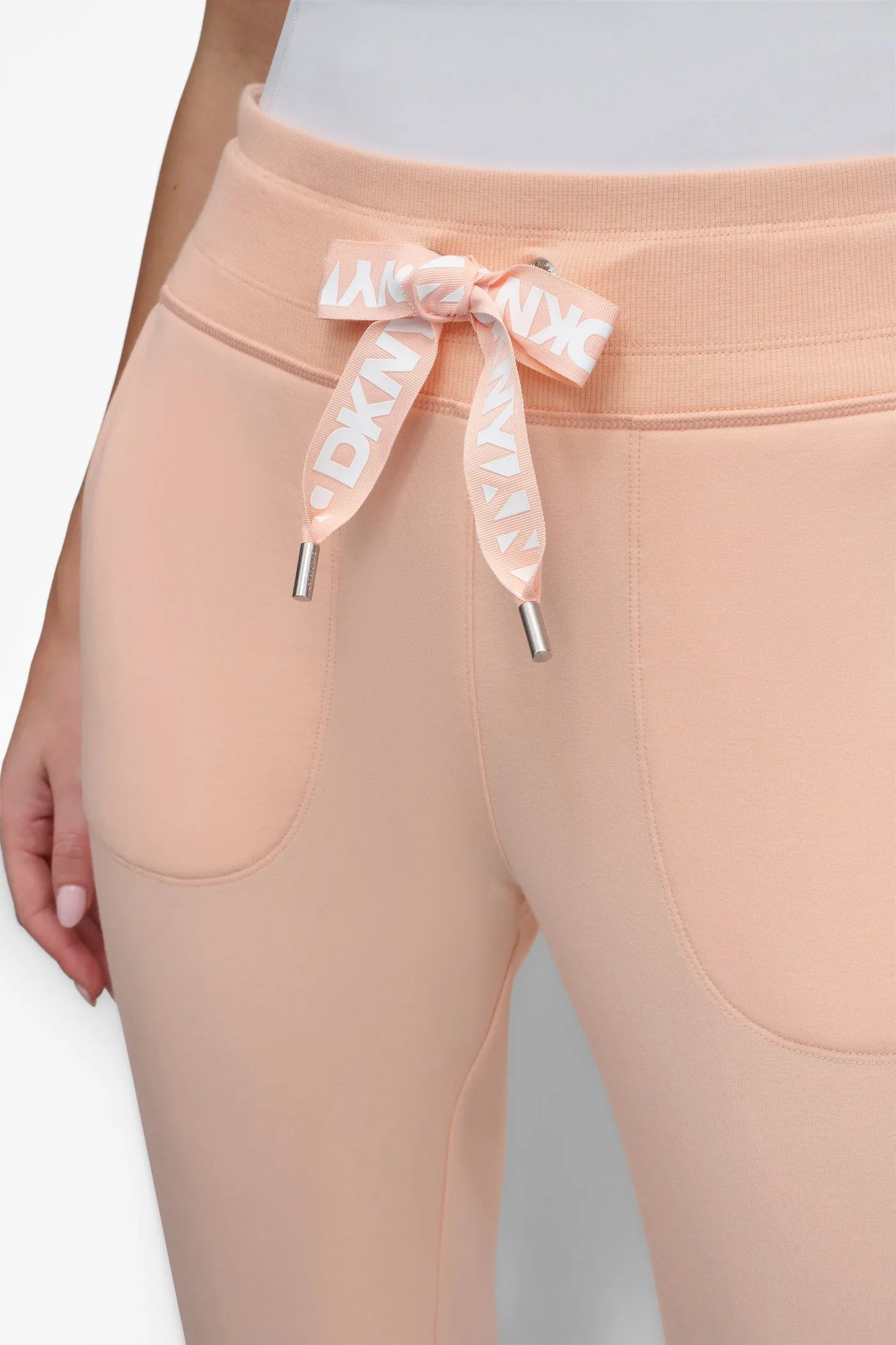 TWO TONE LOGO DRAWCORD JOGGER sold by DKNY product image thumbnail 4