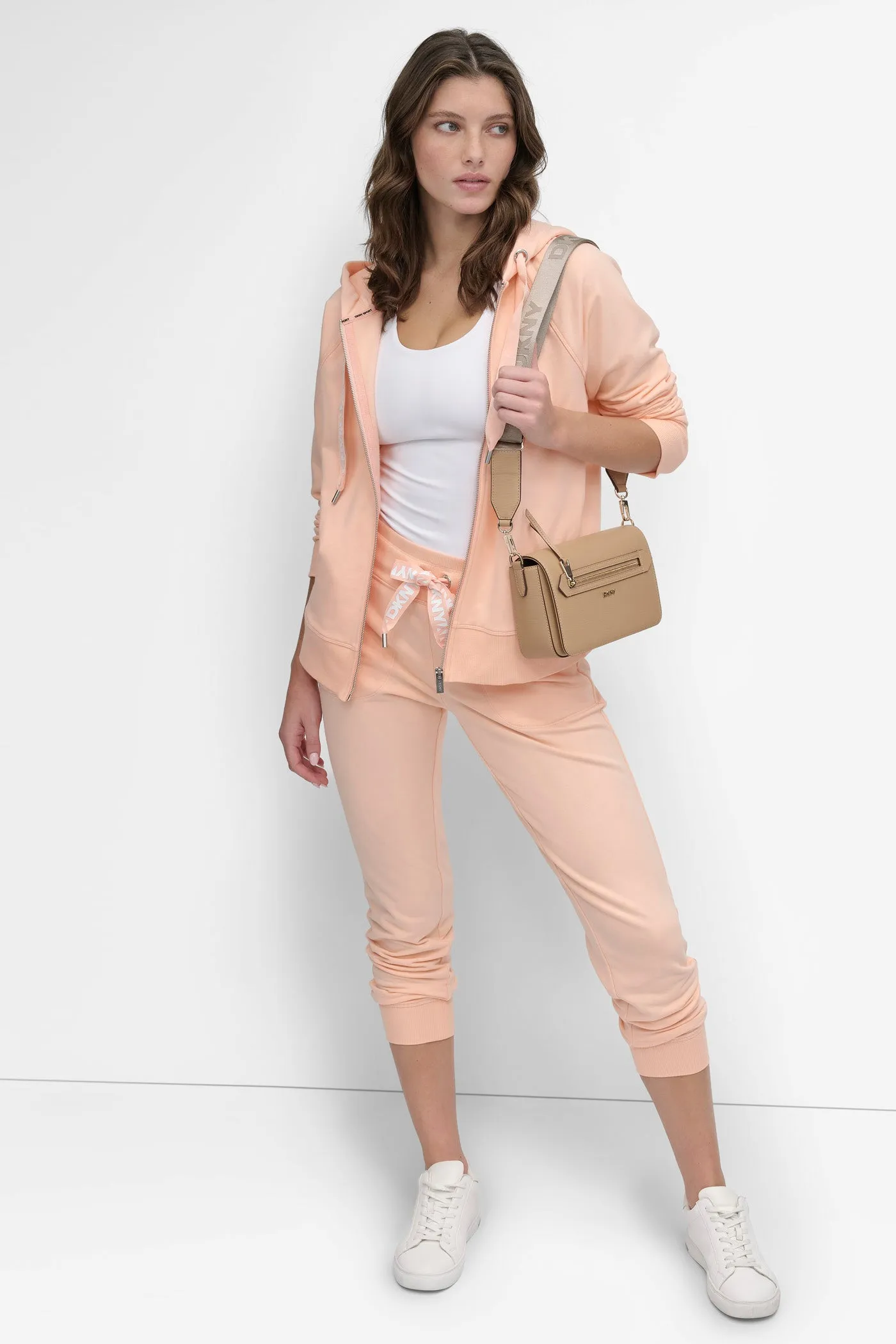 TWO TONE LOGO DRAWCORD JOGGER sold by DKNY product image thumbnail 5