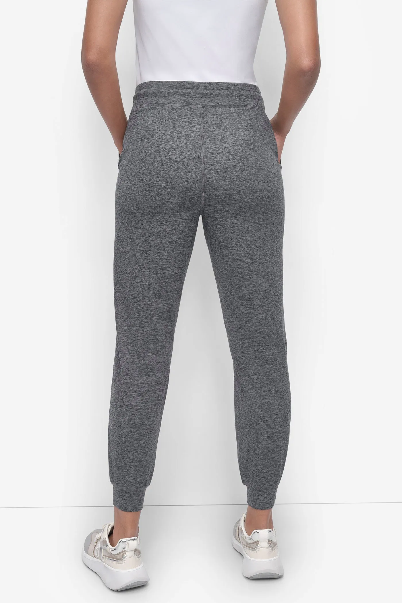 CROPPED HIGH-RISE SLIM JOGGER sold by DKNY product image thumbnail 2