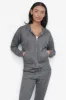 CROPPED SPACE-DYED HOODIE sold by DKNY