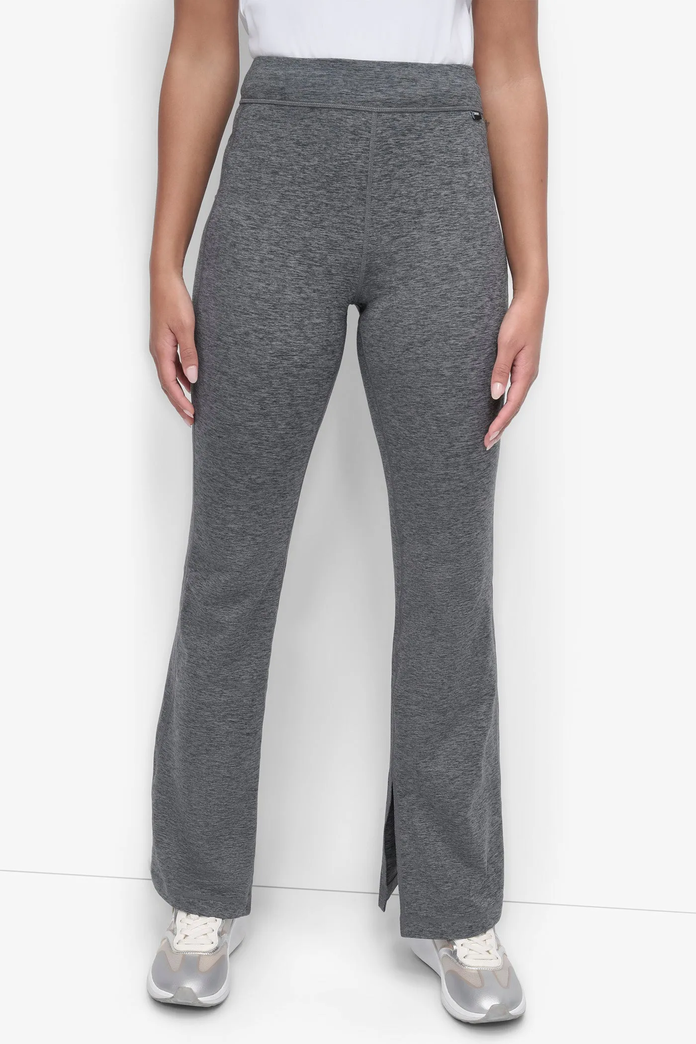 MID-RISE VENTED FLARE PANTS sold by DKNY