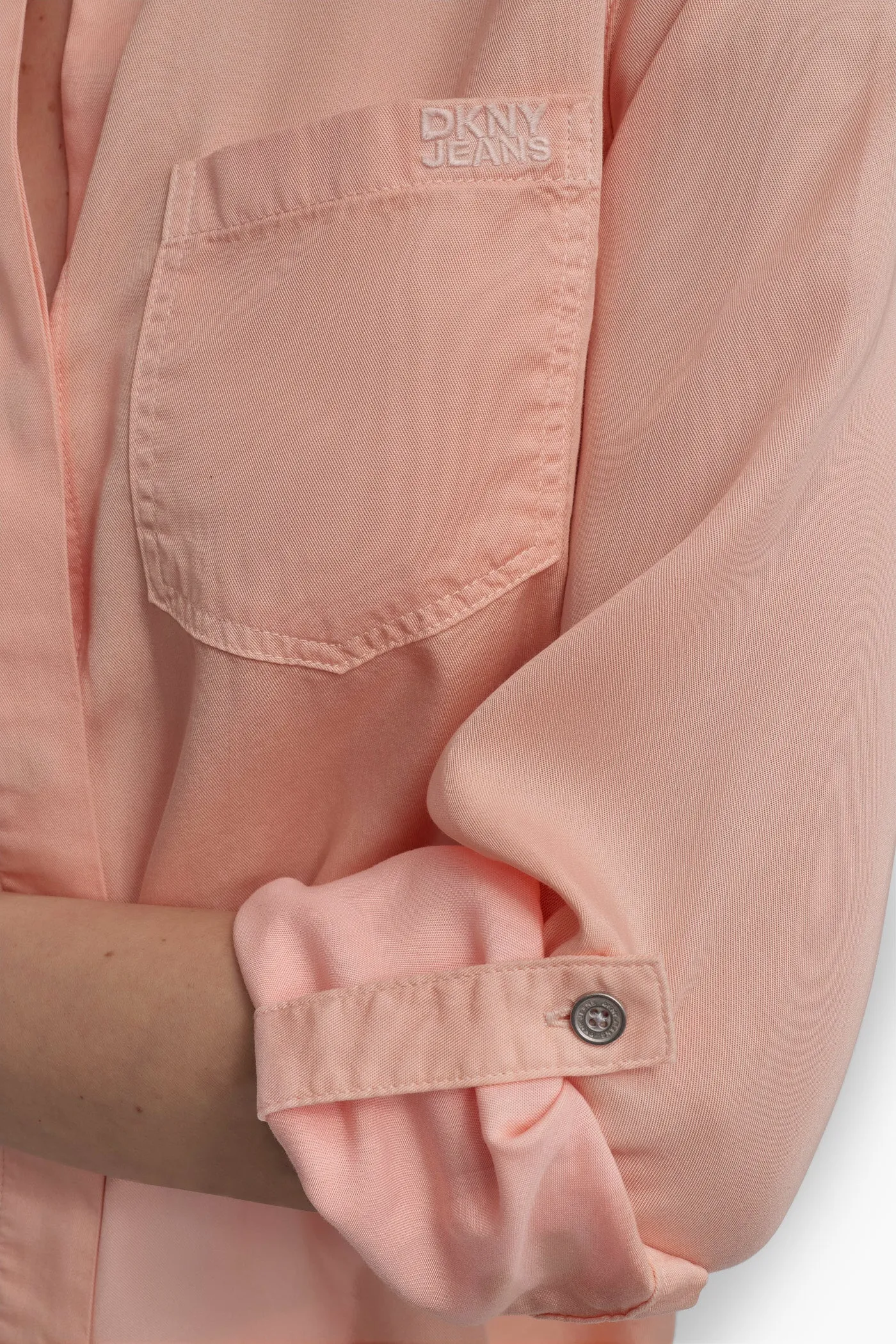 SPLIT BACK BUTTON FRONT SHIRT sold by DKNY product image thumbnail 5