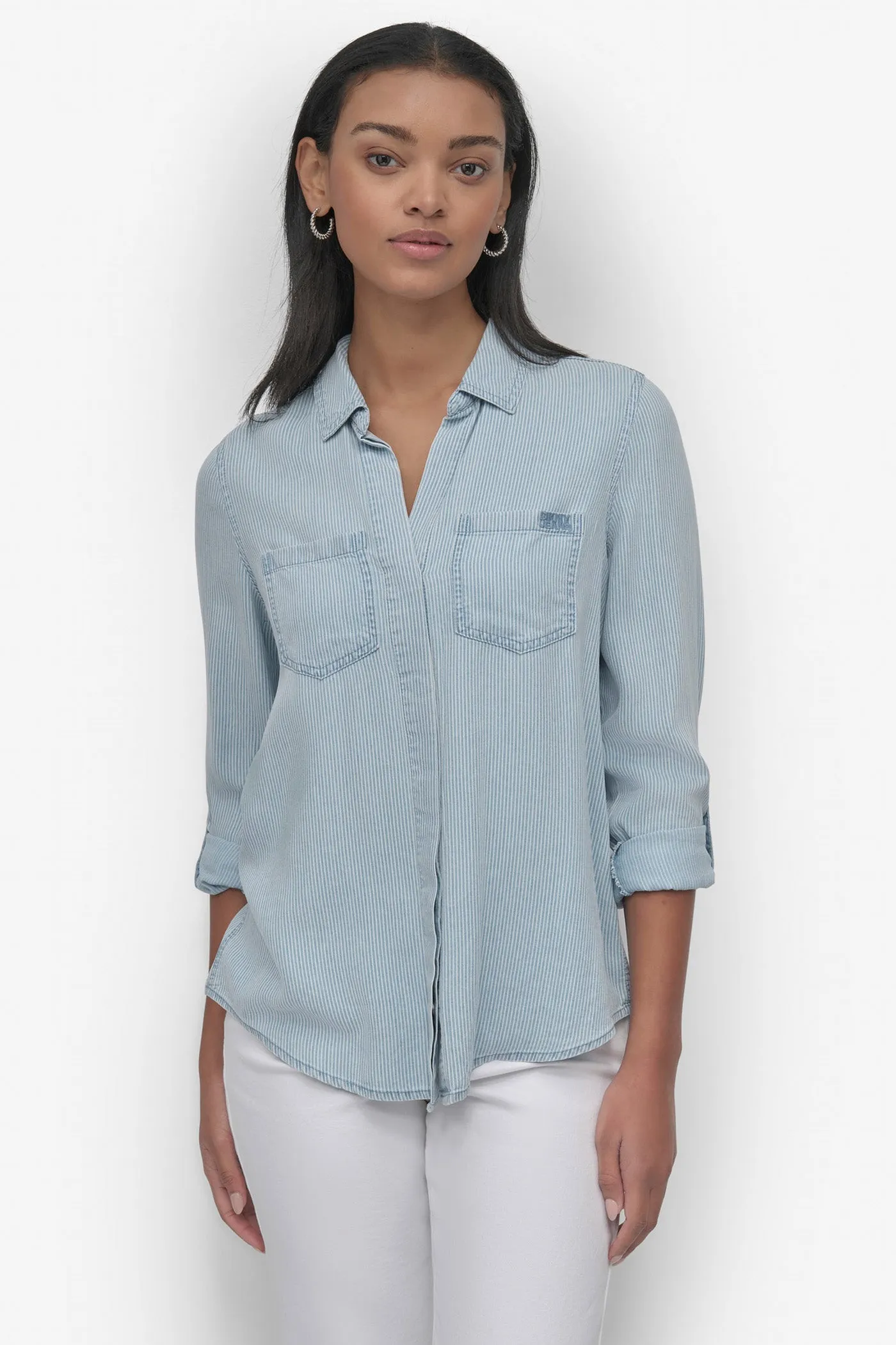 THE LIVE-IN SHIRT sold by DKNY
