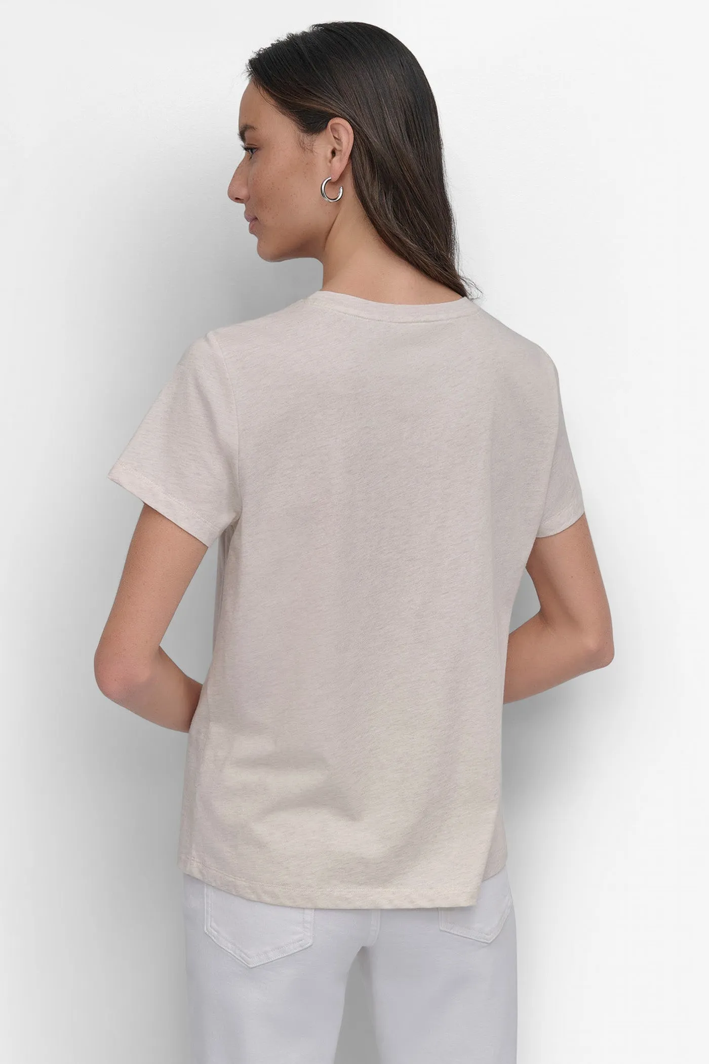SEQUIN LOGO CREW NECK TEE sold by DKNY product image thumbnail 2