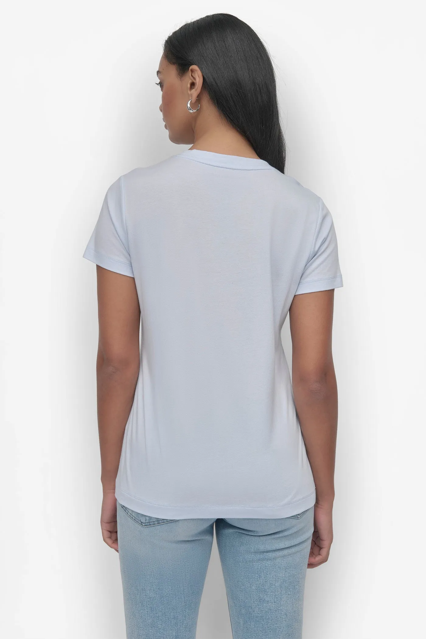 SEQUIN LOGO CREW NECK TEE sold by DKNY product image thumbnail 2