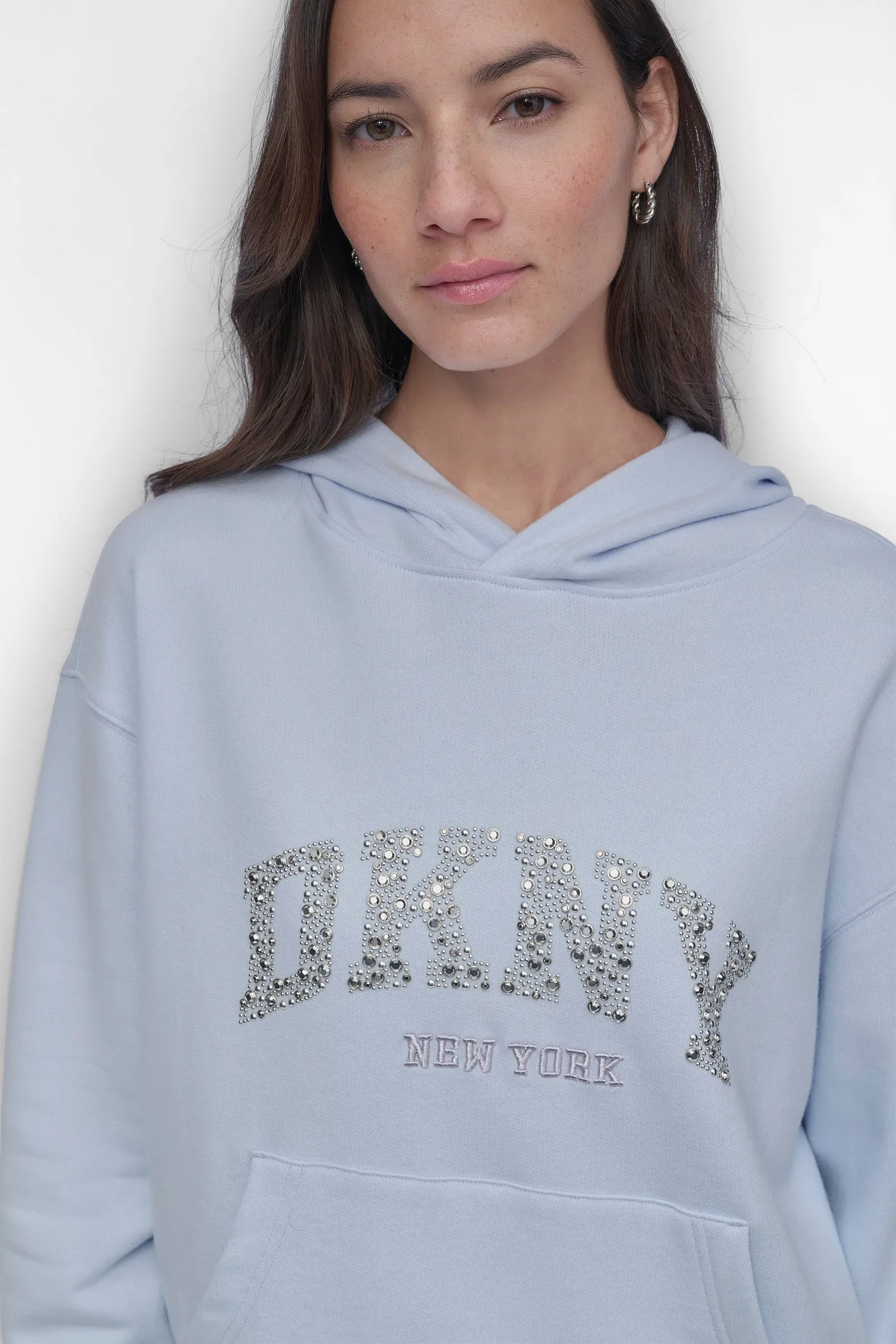 DKNY ARCHED DOME STUD SWEATSHIRT sold by DKNY product image thumbnail 5