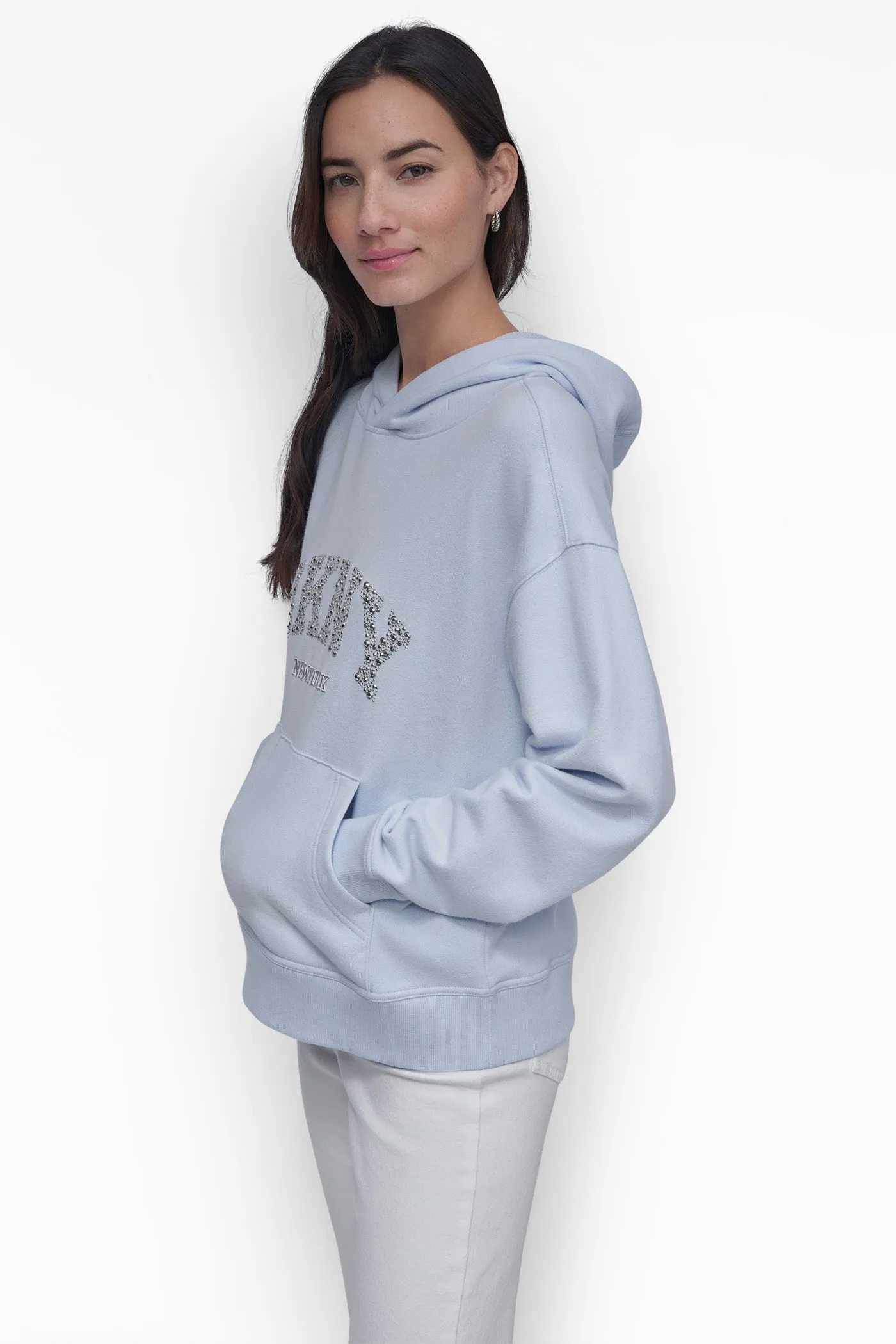 DKNY ARCHED DOME STUD SWEATSHIRT sold by DKNY product image thumbnail 3