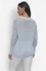 3/4 WIDE SLEEVE CREW NECKOPEN POINTELLE STITCH sold by DKNY