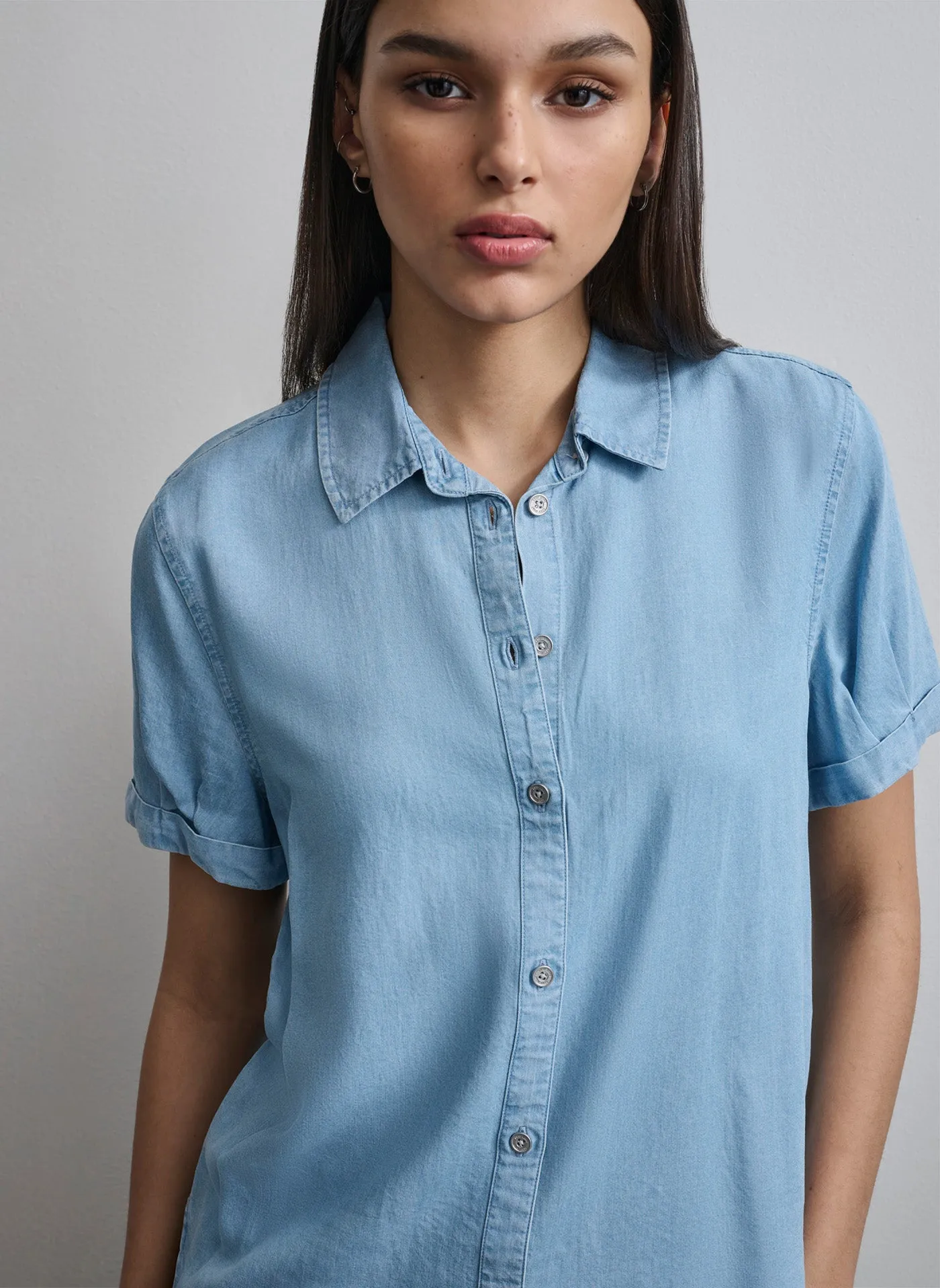 ROLLED SLEEVE SHIRT sold by DKNY product image thumbnail 3